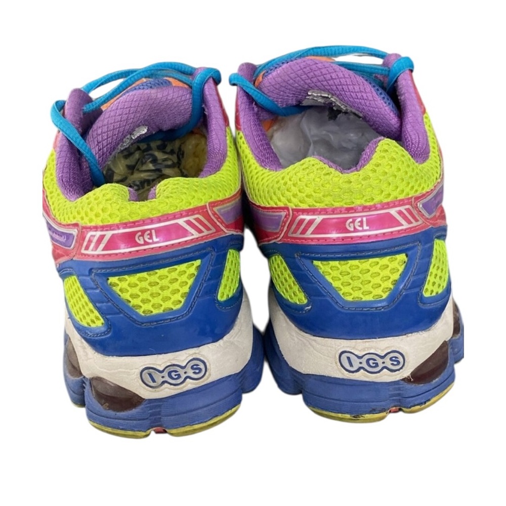 Asics Gel Nimbus 14 Pink Running Shoe 10 - Picture 4 of 7